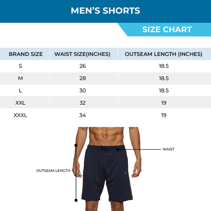 VS LAP HEARDS GREY SHORTS FOR MEN