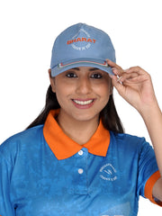 VS - Women's India Cricket Fan Jersey with Light blue Cap and Pack of 3 Socks combo